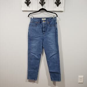 Madewell Mom Jean Medium Wash Size 28